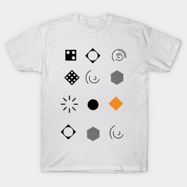 Abstract design in Scandinavian style T-Shirt by BenX